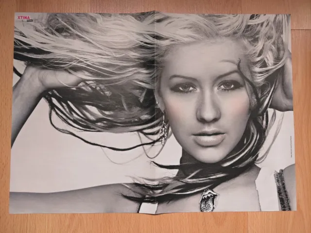 Yam Poster mit sexy Christina "XTina" Aguilera und Tarkan + Christina Stürmer A3