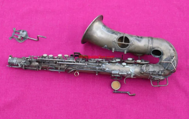 PART BY PART: Silver Conn Chu Berry alto saxophone - PIECES ONLY
