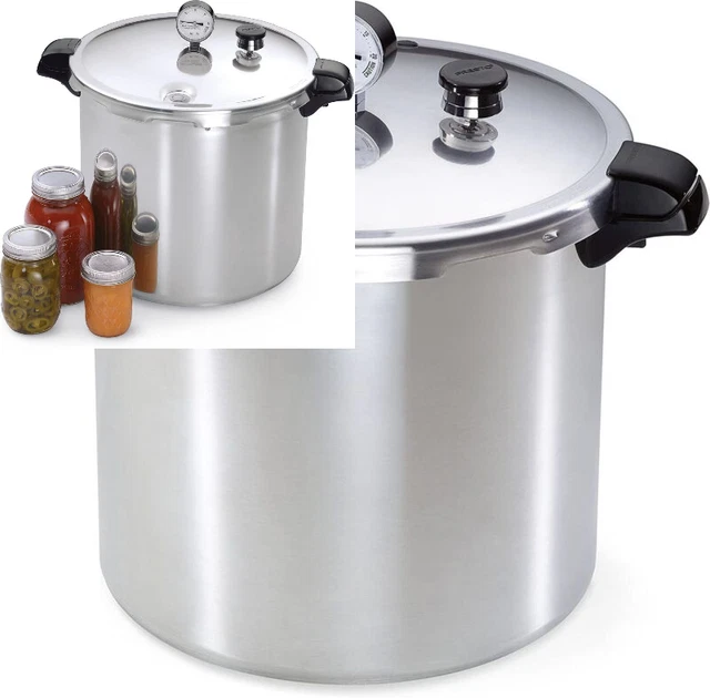 PRESTO 01781 23 QUART Pressure Canner and Cooker Silver 198.02