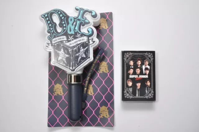 SUPER JUNIOR DONGHAE＆EUNHYUK Pen light stick ＆ playing cards