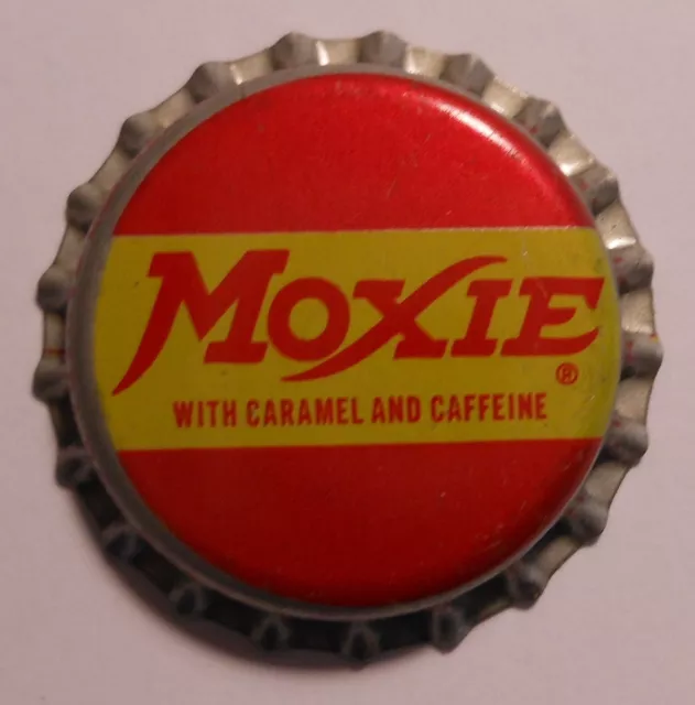 Vintage Moxie "Red"..cork..unused..SODA BOTTLE CAP..Minty!
