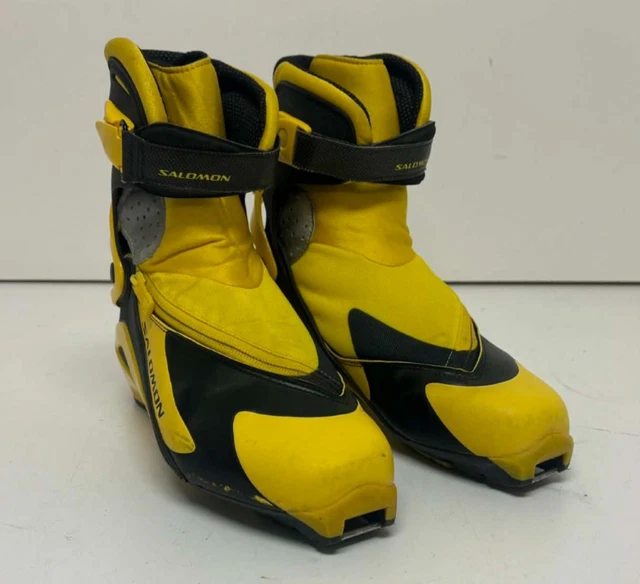 chaussure ski de fond salomon skating Equipe 7 Skate red + fix SNS Color::Large Axis Yellow Black Natural K2 Skis Catamaran -