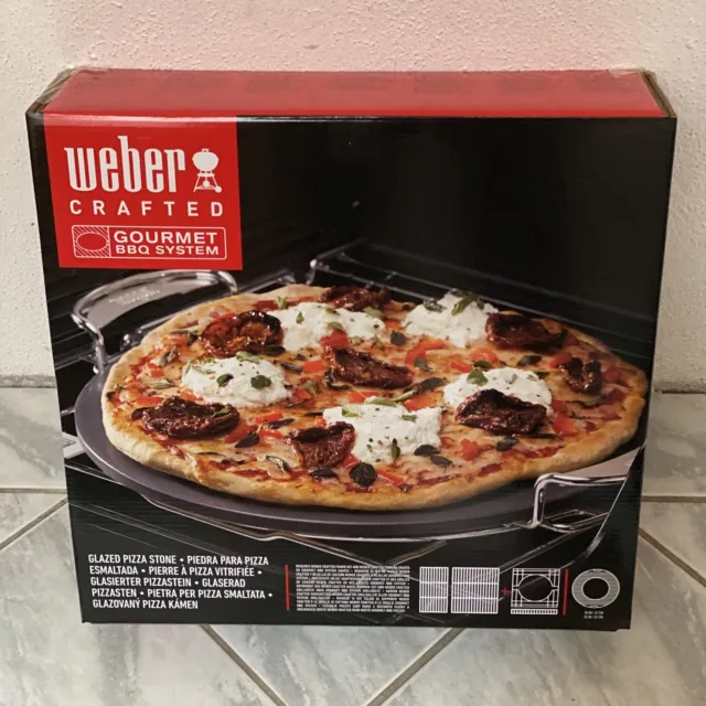 Weber  8861 Pizzastein,Backstein für Flammkuchen , Baguette für weber GBS  NEU