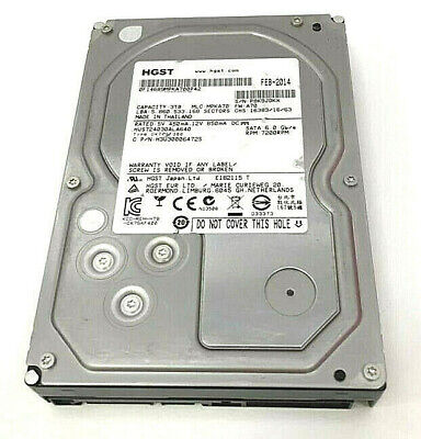 HGST Disque dur HGST 12 To WD 12G 512e 7.2K HUH721212AL5204 0F29540 US7SSM120 