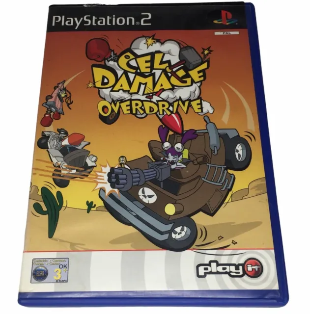 Cel Damage Overdrive Playstation 2 Two PS2 Including Manual