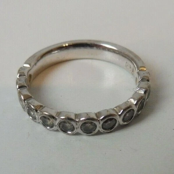 acheter pas cher bague fantaisie argentée 3 rangées strass