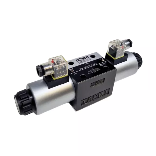 Flowfit Hydraulic Cetop 5 NG10 3 Position Solenoid Directional Control Valve