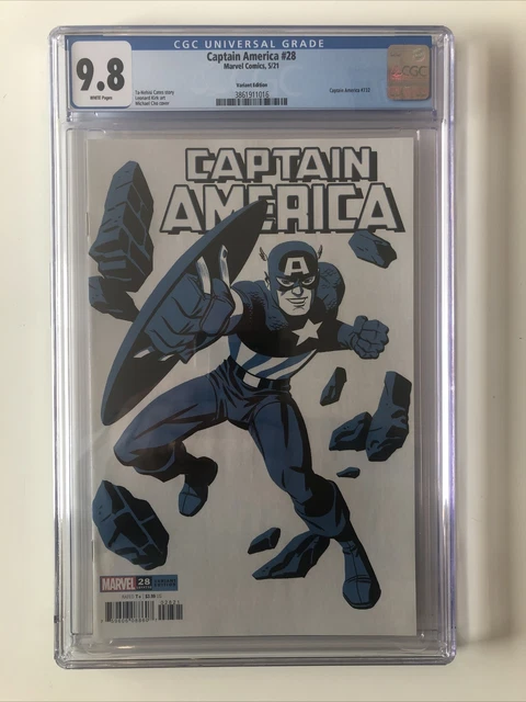 Captain America #28 CGC 9.8 - Michael Cho variant