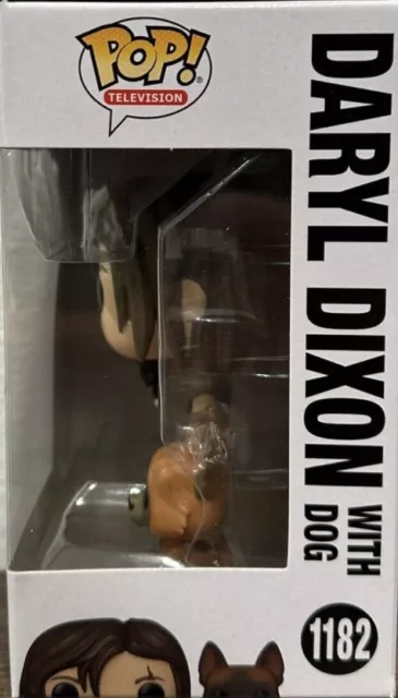 Funko Pop! TV: The Walking Dead 1182 #Daryl Dixon mit Hund Vinyl Actionfiguren 2