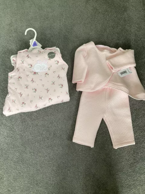 baby girls sleeping bag 0-6 months