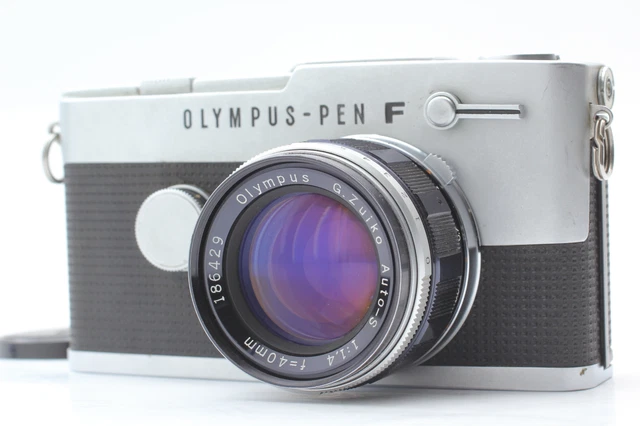 [ EXC+ 5] olympus Stylo Pieds Demi Flamme + G Zuiko AUTO-S 40mm f1.4 De Japon