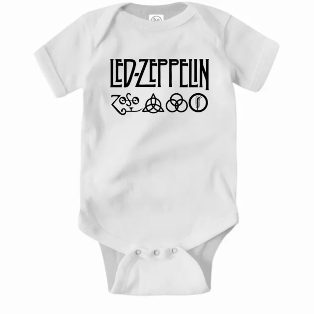 Led Zeppelin Romper. Cute Baby Clothes One Piece Jump Suit Bodysuit