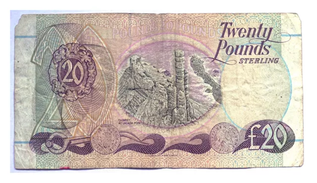 1996 First Trust Bank Belfast £20 twenty pound note British Northern Ireland #22 2
