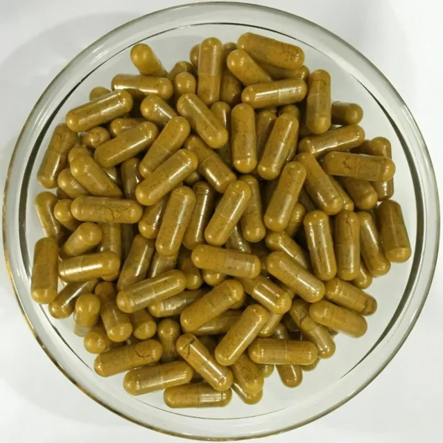 ORGANIC Turmeric + Black Pepper Capsules: Piperine and Curcumin: 500 mgs