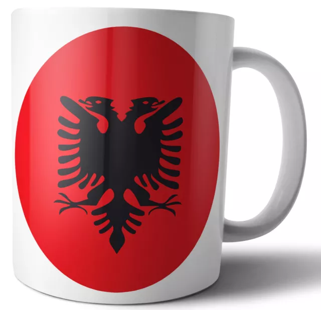 Albania Albanian  Flag - Tea - Coffee - Mug - Cup - Birthday - Christmas - Gift