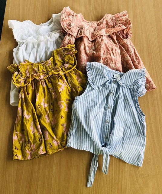 Girls Next Summer Blouse Top Bundle Size Age 3-4 Years (V370)