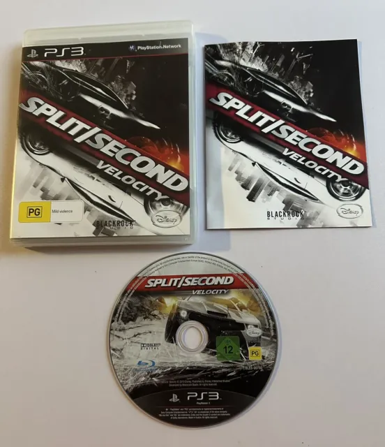 Split/Second Velocity PS3 Game Complete Free Postage