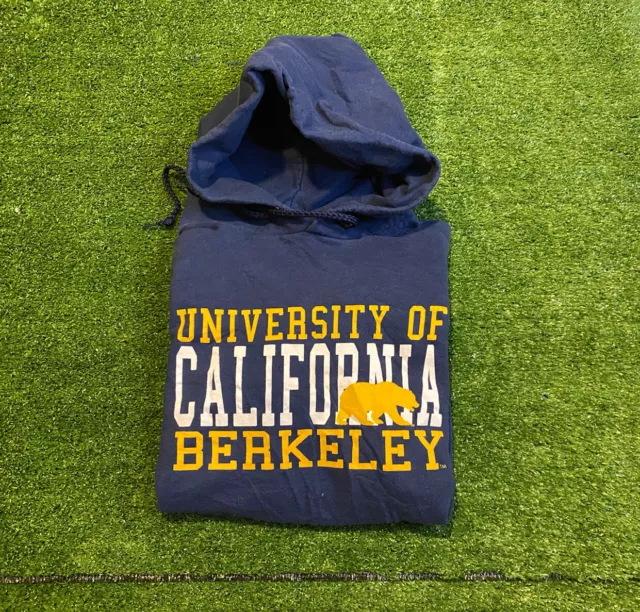 HANES UNIVERSITY OF Cal Berkeley Bears hoodie sweatshirt size medium ...