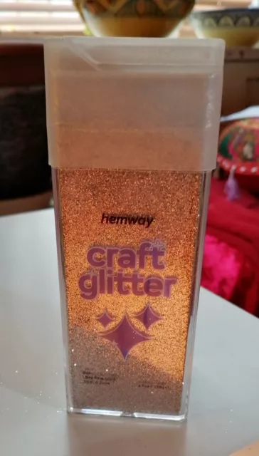 Ultra Fine Craft Glitzer Shaker 130g Saum Silber