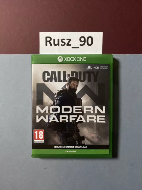 Call of Duty: Modern Warfare 2019 Xbox One/Series X PEGI 18 UK PAL MINT COND