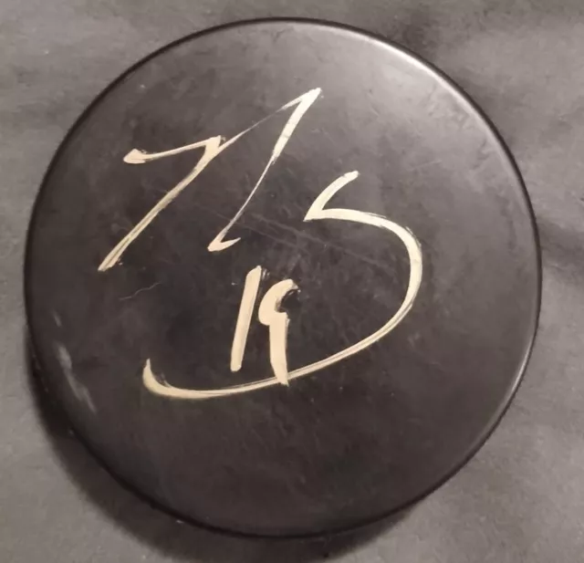 Ryan Whitney Signed Pittsburgh PENGUINS Authentic Autographed Official Used Puck