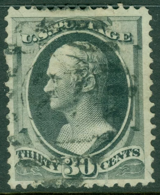 EDW1949SELL: USA 1873 Scott# 165 F-Vf , Utilizzato. Luce Cancel. Suono. Catalogo