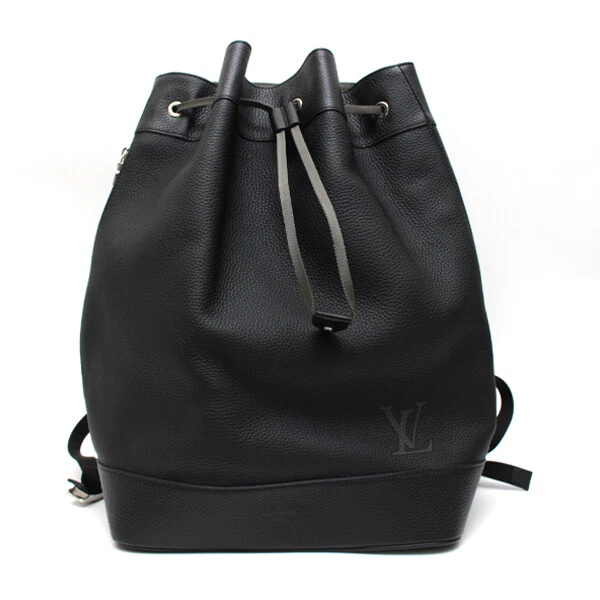 Louis Vuitton/Louis Vuitton M55171 Taurillon Noe Ruck Sack Daypack Gray Mens
