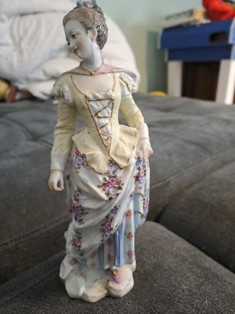Ancenne Poupée Allemande Porcelane Jouet Ancen Antque Germany Doll
