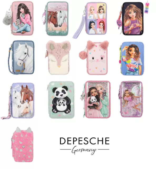 Depesche-Federtasche-Federmäppchen-Topmodel-Princess Mimi-Miss Melody # Neu Ovp