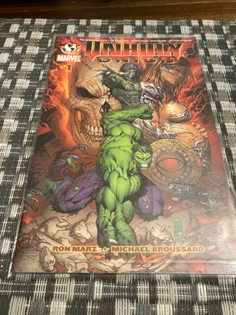 Unholy Union #1 2007 Top Cow Marvel Comics RARE! Hulk, Darkness, Witchblade