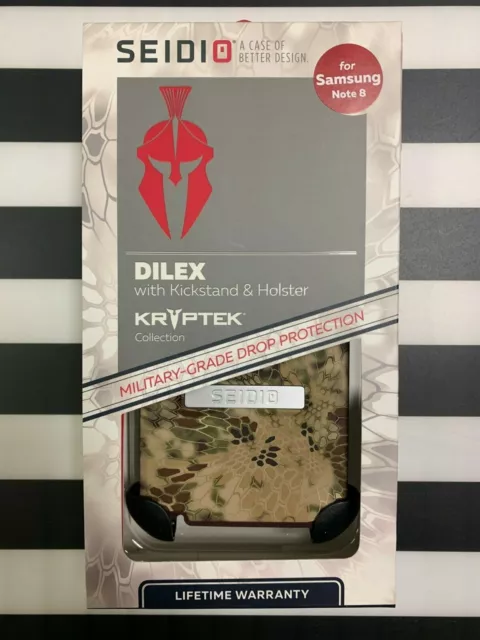 SEIDIO DILEX w/ Kickstand & Holster - Samsung NOTE 8 KRYPTEK Highlander *N*E*W*