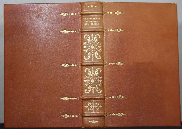 Handeinband. Prächtiger Ledereinband datiert 1921