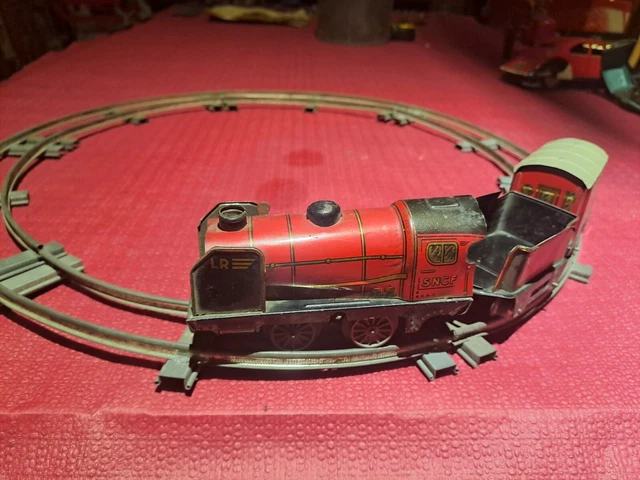 Train HORNBY benne Meccano - echelle 0 / jouet ancien