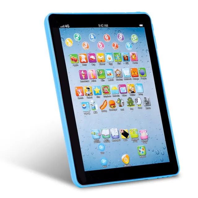 Kids Tablet Learning Pad Toddler Boys Girls Tablet Development Educational Toy