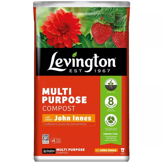 Compost multiusos Levington con John Innes 20 litros