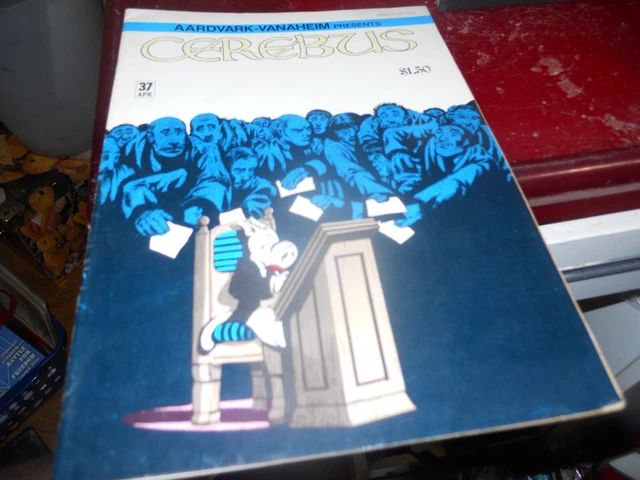 Cerebus #37 Apr Aardvark-Vanaheim  Comic Book Free Shippping Make Offer 3