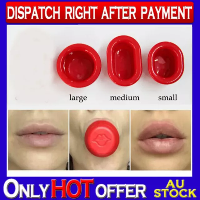 Lip Pump Full Lips Enhancer Plumper make your lips look fuller 4 size choices