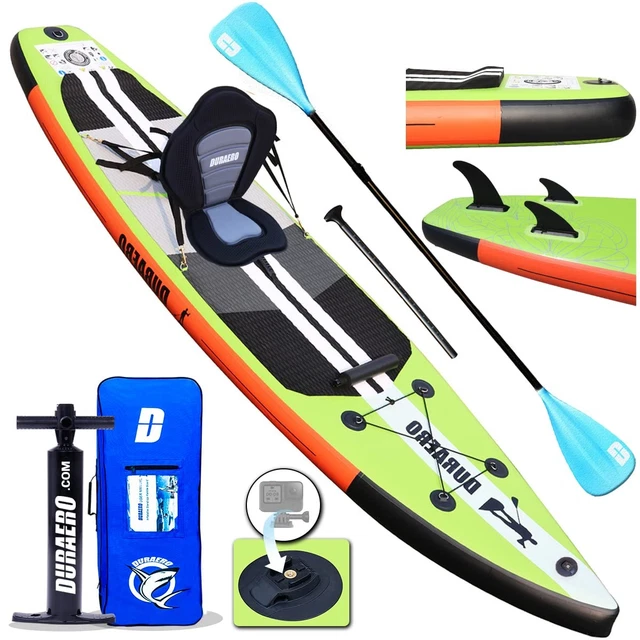 Tavola SUP Gonfiabile Tigerxbang 320x80x15cm - Stand Up Paddle Board Completa Di Accessori | Per Principianti Ed Esperti - Foto 2