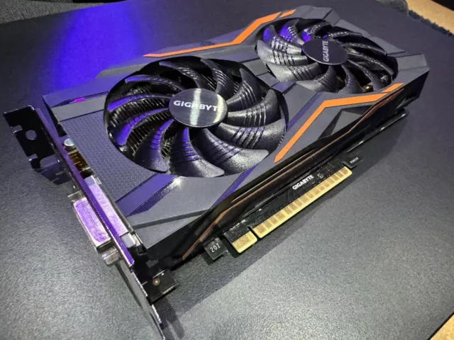 GIGABYTE GeForce GTX 1050 Ti G1 Gaming 4G 4GB GDDR5 Grafikkarte (GV-N105TG1...