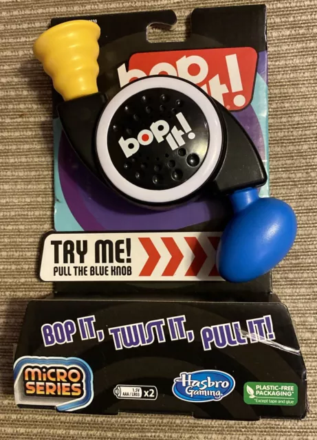 Hasbro Bop It Serie Micro Bop It Twist It Pull It