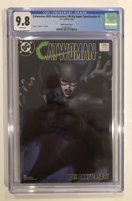 Catwoman 80th Anniversary 100-Pg Super Spectacular #1 CGC 9.8 Artgern Lau