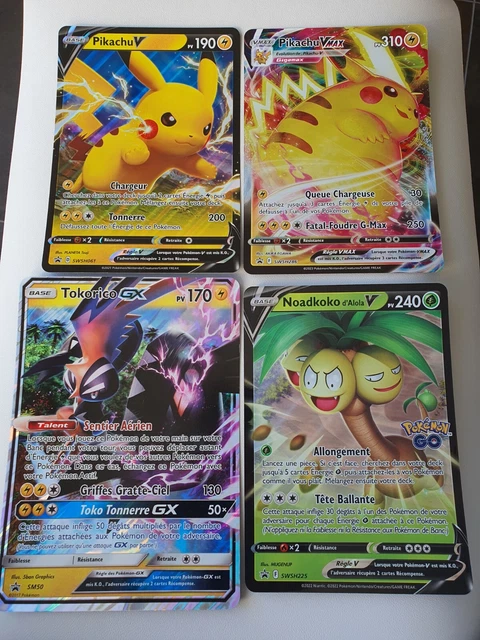 CARTE POKEMON V LOT 4 Cartes Ultra Rare Neuves EUR 3,62 - FR
