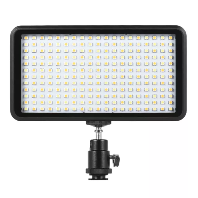 228 LED Video Light Lamp Panel Dimmable 20W 2000LM for Camera DV Camcorder T1H1