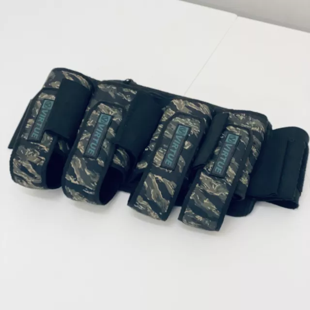 Virtue Elite Paintball Harness / Pack 4 + 7 Tigerstripe