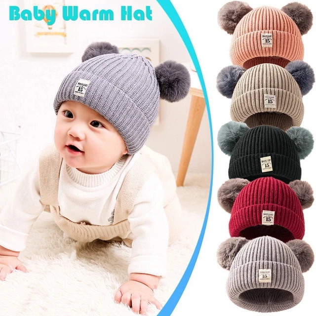 Nase Malen Baby für Jungen Winter Mädchen Puppe Baby-Hüte warm Kinder