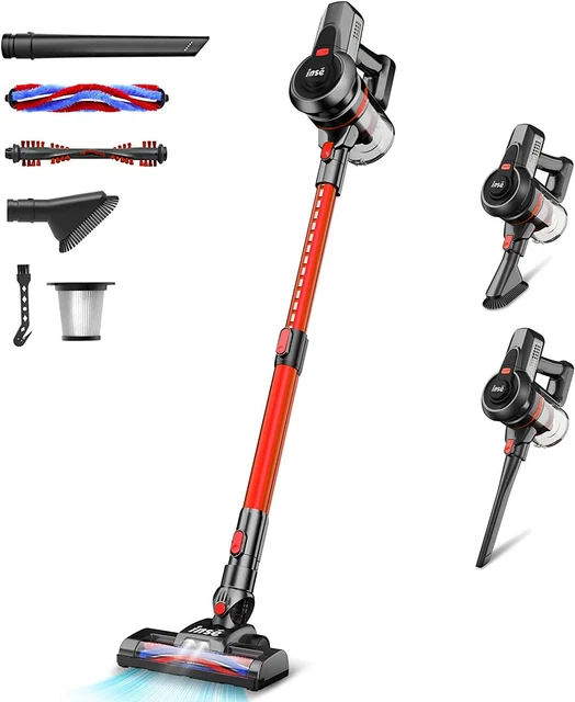 INSE N6 45MINS 140W Cordless Handheld Stick Carpet Floor Pet Hair