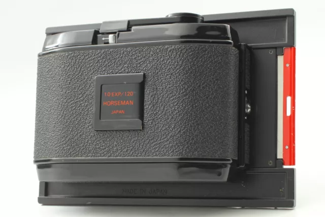 [Fast Neu] Horseman 10EXP 120 6x7 Rolle Film Hintere Halter 4x5 Kamera Aus Japan