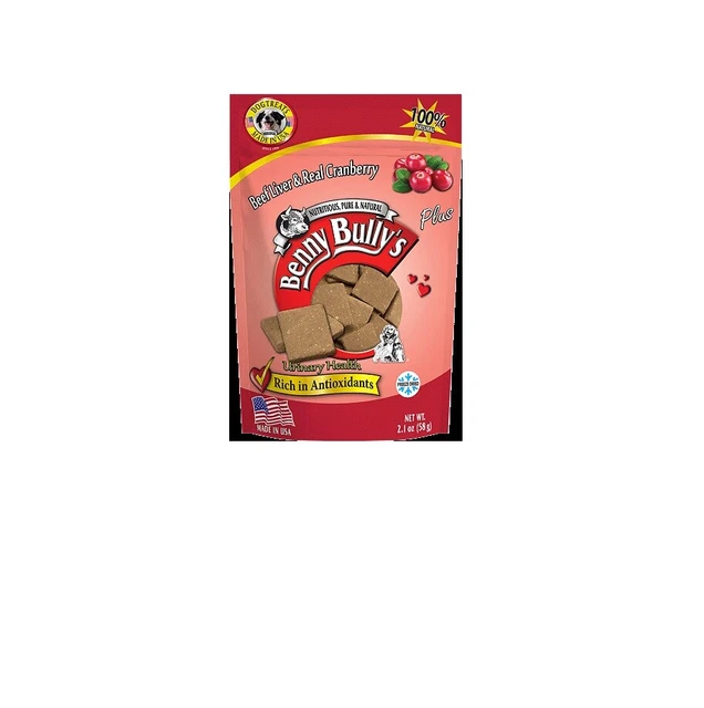 Manzo Fegato Più Cranberry per Cane Snack Aiuta Controllo & Curare Urinario 62ml