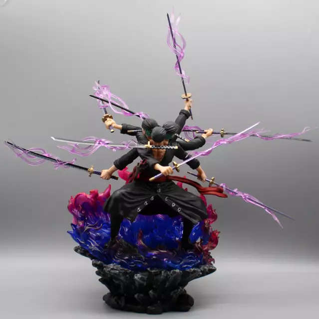 Grande Figurine One Piece - Roronoa Zoro, 30 Cm, PVC - Boîte Scellée, Marque Générique - Neuf