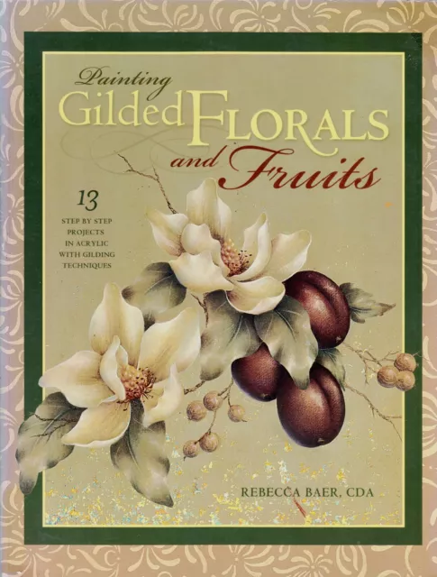 Painting Gilded florals & fruits - Rebecca Baer66